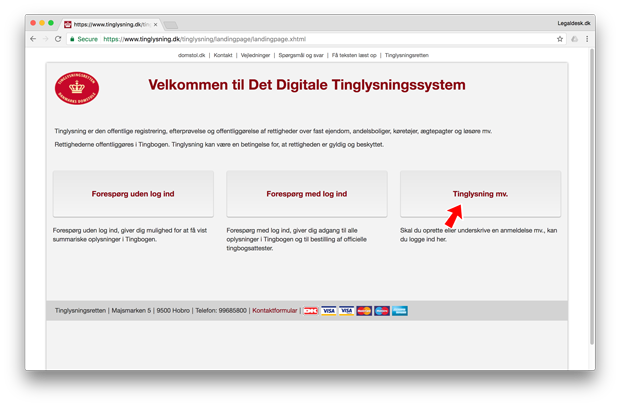 “Vælgtinglysning”